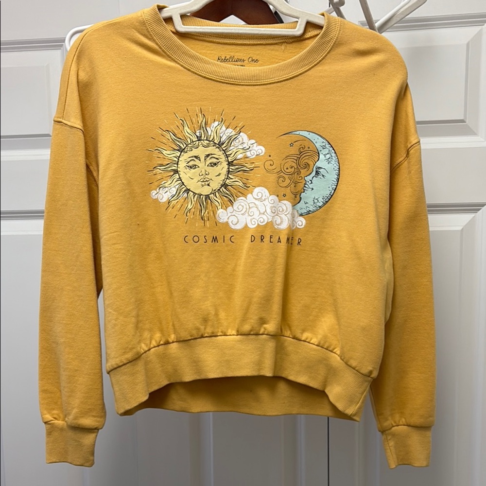 Yellow Cosmic Dreamer Sweatshirt